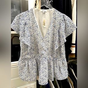 Madewell Floral Blouse
